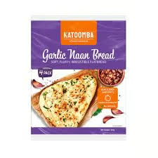 KT Naan 4Pack Garlic
