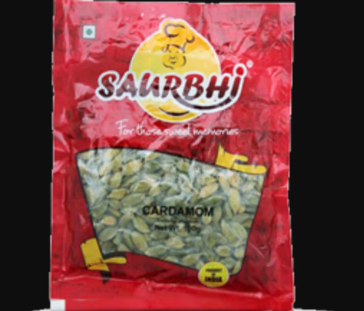 Saurbhi Cardamom 100g Green  