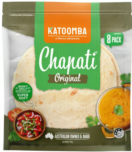 Katoomaba Chapati 8pk Original